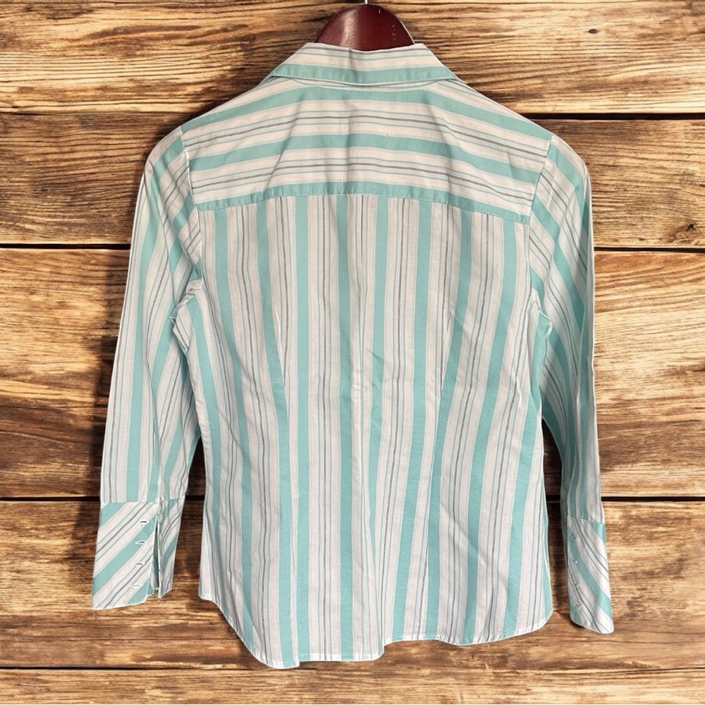 LOFT Stripe Button-Down Shirt - Picture 2 of 3